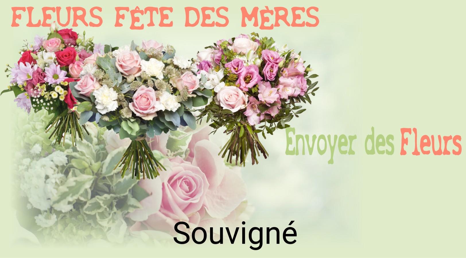 Bouquet de Fête des Mères livré à Souvigné